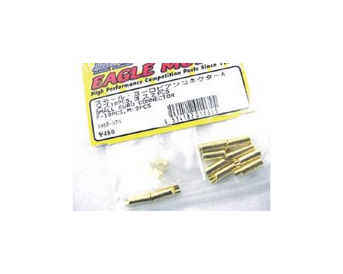 1465 Eagle Model 3.5mm Female Gold Plated Small Euro Connector - Image 1
