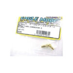 Eagle Model 3.5mm Male Gold Plated Small Euro Connector