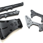 Original Arrma Chassis Brace + Shock Tower for 1/7 Felony 6S BLX (like new, take