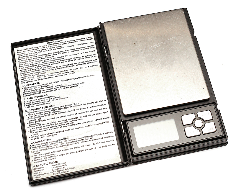 23.ZT20 6 Modes Digital Scale 1-2000g Max 0.1g Resolution (Pan: 90x115mm) (used) - Image 1