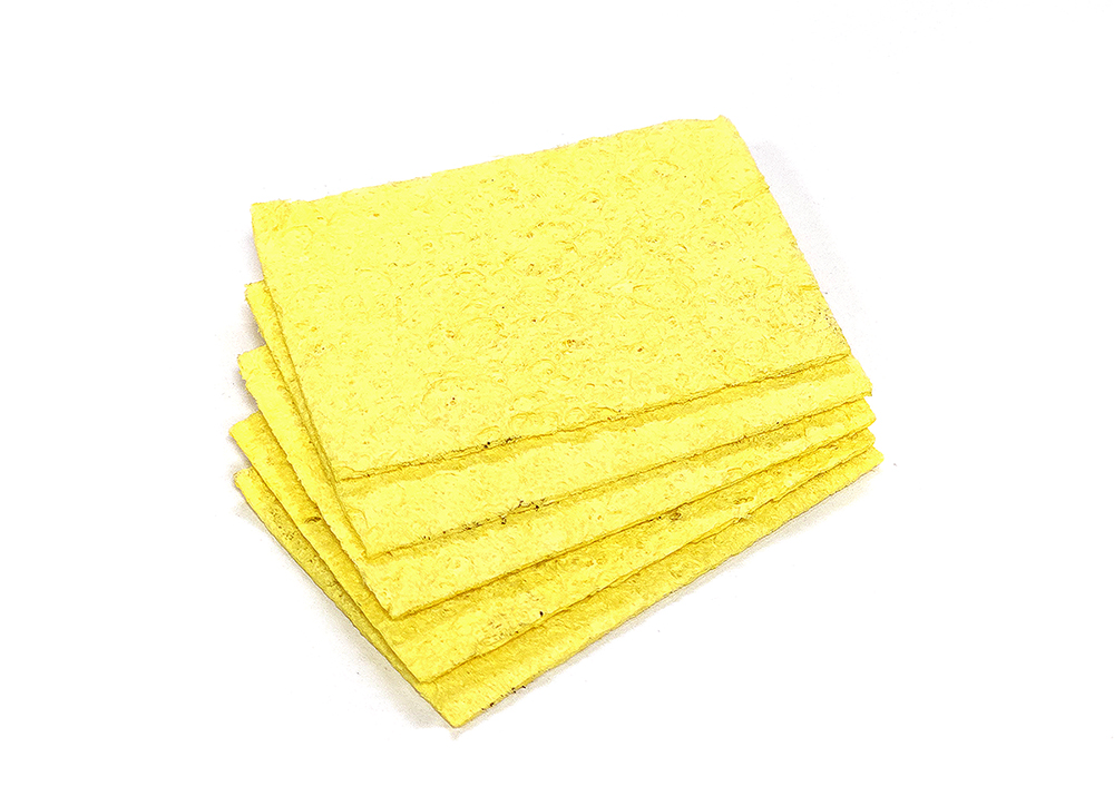 26.ZB27 Replacement Soldering Iron Sponge (5pc) 50x35x5mm for C23962 - Image 1