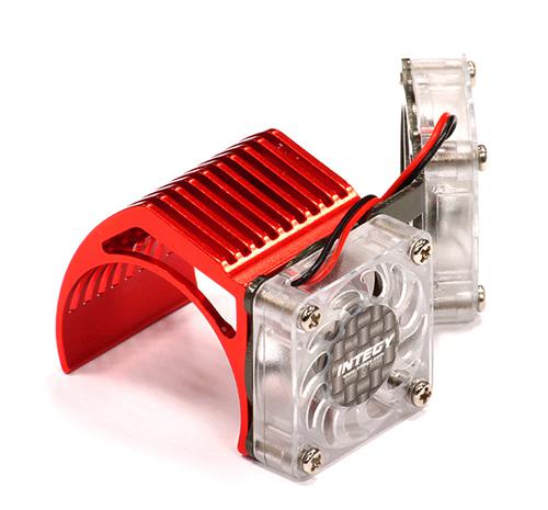 2961RED Twin Motor Cooling Fan + Heatsink 540/550 - Image 1
