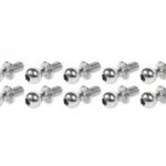 Steel 4.8mm Ball Stud L=6 (10 pcs)