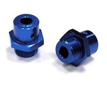 AFA98036BLUE Wheel Hex Nut Adapter (2) for AFA01 - Image 1