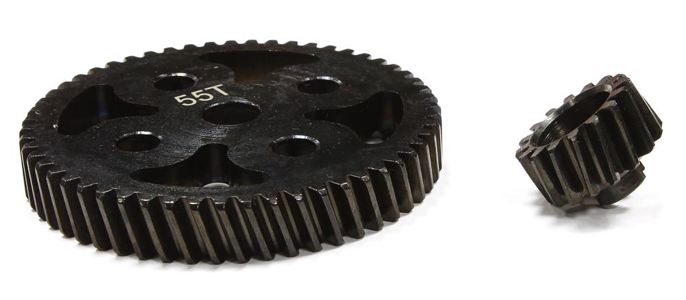 BAJ363 Billet Machined Type T4 Gear Set 16T+55T for HPI Baja 5B, 5T, 5B2.0 & 5SC - Image 1