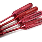 ProGrip Metric Size 6061 Alloy Hex Nut Driver Set (4) 4.5, 5, 5.5 & 7mm