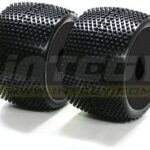 X-Wide Monster Wheel & Tire(2)SQ-Pattern (40 size) (O.D.=140mm)