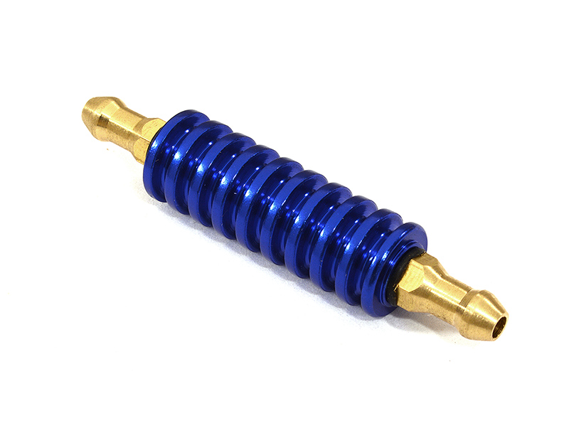 C22623BLUE Fuel Cooler for Monster Truck & 1/10 Scale Nitro Engine - Image 1