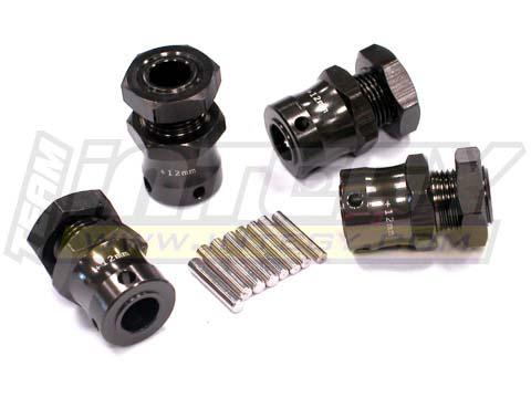 C22654 17mm Hex Hub (4) for 1/8 Buggy & Off-road +12mm Offset - Image 1