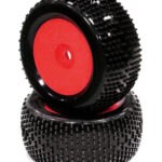 Monster & 1/8 Truggy 3.2 Dish Wheel + Tire (2) H-Pattern 17mm (O.D.=135mm)