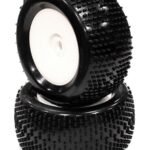 Monster & 1/8 Truggy 3.2 Dish Wheel + Tire (2) H-Pattern 17mm (O.D.=135mm)