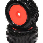 Monster & 1/8 Truggy 3.2 Dish Wheel + Tire (2) SQ-Pattern 17mm (O.D.=135mm)