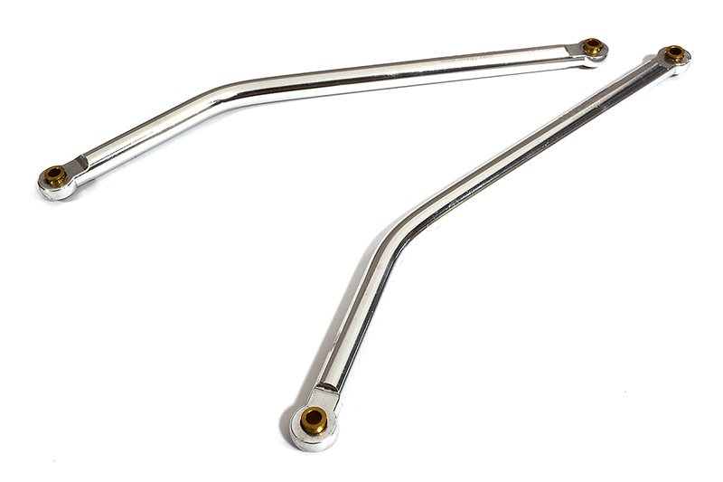 C22836SILVER Chassis Linkage 149mm (2) for Axial AX10 Scorpion & Rock Crawler - Image 1