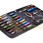 Complete 29-Piece Professional Racing Tool Kit with Durable Carrying Bag