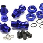 17mm Hex Wheel (4) Hub +18mm Offset for Traxxas 1/10 T-Maxx, Revo
