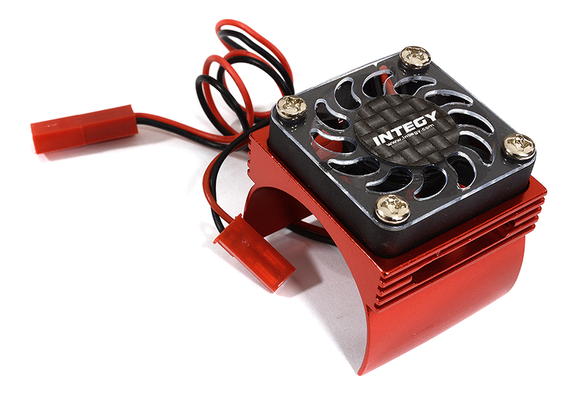 C23140RED Super Brushless Motor Heatsink+Cooling Fan 540 Size BL - Image 1