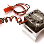 Super Brushless Motor Heatsink+Cooling Fan for Traxxas 1/16 ERevo, Slash, Summit