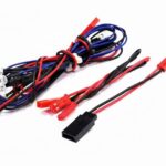 LED Light Set System for 1/10 Touring Car (6V) 4 Blue & 2 Red LEDs