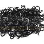 Bent-Up Body Clips (100) for 1/10 Short Course & Monster Trucks(LxW=19.5x6.5mm)
