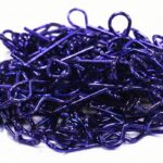 Bent-Up Body Clips (100) for 1/10 Short Course & Monster Trucks(LxW=19.5x6.5mm)