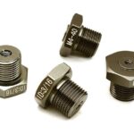 Type F Adapters for C23115 Universal Setup Station M4-40 & M8-32 with 3/16 ID