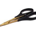 Titanium Nitride Lexan Curved Scissors