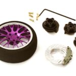 Evolution V Steering Wheel Set for Most HPI, Futaba, Airtronics, Hitec & KO