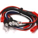 Front LED & Rear Red LED Light Set (6) w/ Wire Harness