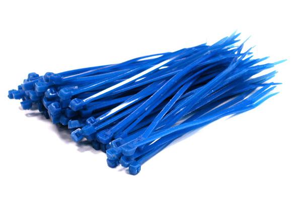 C23386BLUE Plastic Tie Wrap / Cable Tie (100) Small Size - Image 1