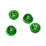 Steel M4 Size Color Wheel Nut 4pcs Set