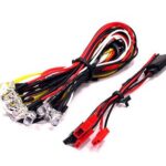 LED Light Set System for 1/10 Touring Car (6V) 4 White, 4 Red & 2 Orange LEDs