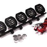 Billet Machined Alloy Roof Top Spot LED (5) Light Set