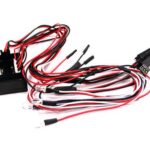 Complete LED Light (8) System for 1/10 Control Box to RX
