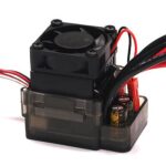 Type II Rock Crawler ESC w/ Drag Brake + Fan (Limit: 55T x 2 Motors & 7.2V)