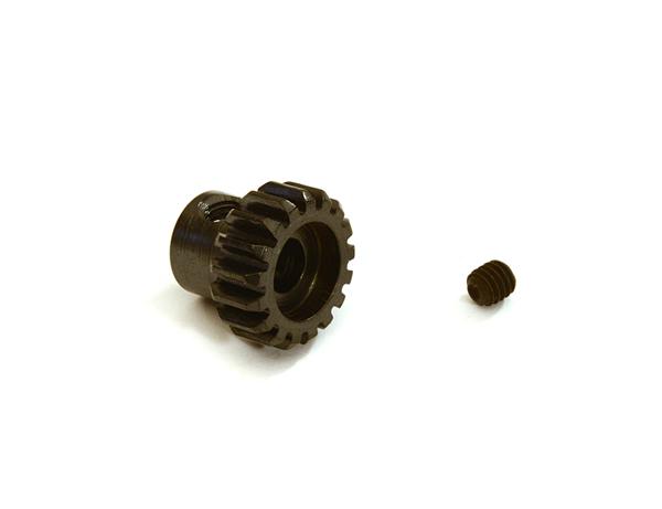 C23772 V2 HD Billet 32 Pitch, MOD 0.8 Steel Pinion 17T for BL Applications w/ 5mm Shaft - Image 1