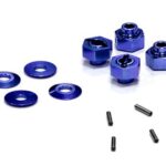 Billet Machined Hex Wheel Hub Set (4) for Axial Wraith 2.2 AXA1090 AX30429