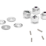 Billet Machined Hex Wheel Hub Set (4) for Axial Wraith 2.2 AXA1090 AX30429