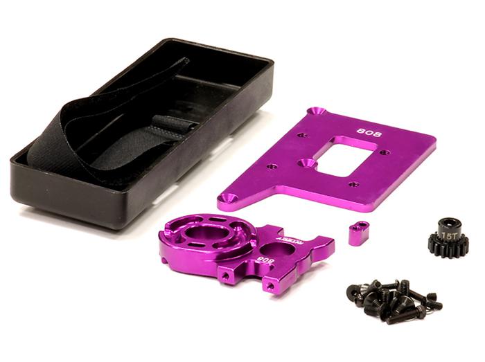 C23867PURPLE Brushless Conversion Kit for Xray 808 w/ Pinion Gear - Image 1