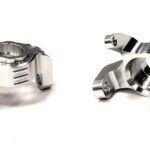 Billet Machined Alloy Type II HD Steering Blocks for Axial Wraith 2.2 AX80061