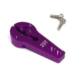Billet Machined Alloy Servo Horn 23T for KO & JR Servo (r=20, 24mm)