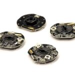 Dynamic LED Wheel Light Kit (4) by G.T. Power for 1/10 Drifting and Touring Car