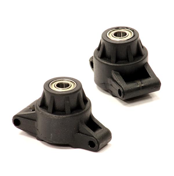 C24069 Rear Hub Carrier Set w/ Bearings for 1/10 Size 4WD Touring Car C23475 - Image 1