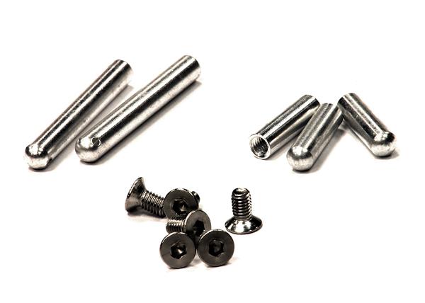 C24085 Alloy Battery Post Set for 1/10 Size 4WD Touring Car C23475 - Image 1