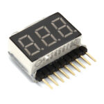 Type II Digital Voltage Checker for LiPo Battery 1S-6S Packs 2.8V-25.2V