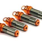 Billet Machined Threaded Shock Body (4) for Axial 1/10 EXO Off-Road