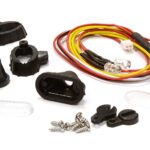 V2 Large T2 Style LED Yellow Fog Light (2) Set for 1/10 Off-Road & Rock Crawlers