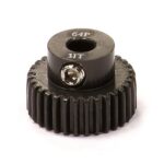 Billet Machined Hard Anodized Aluminum 64 Pitch Pinion 31 Teeth for 0.125 Shaft