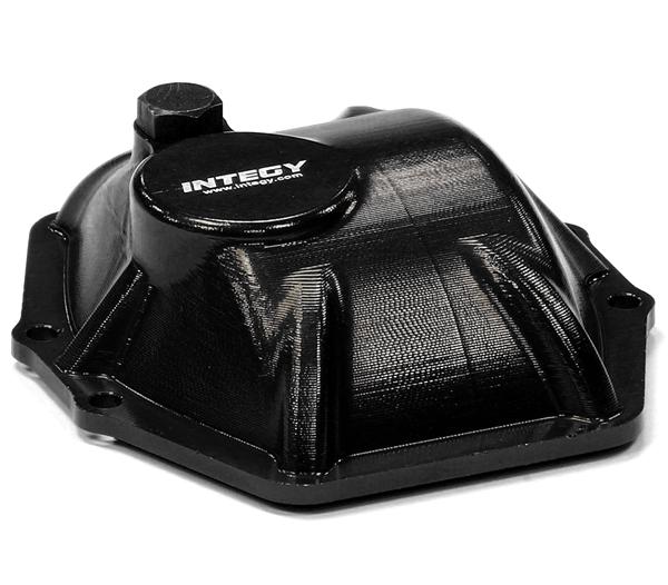 C24327BLACK Type IV Billet Machined Alloy HD Diff Cover for Axial Wraith 2.2 AX80070 - Image 1