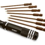 QuickPit Set, Metric+Standard Size 7pcs Allen Hex Tips