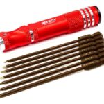 QuickPit Set, Metric+Standard Size 7pcs Allen Hex Tips